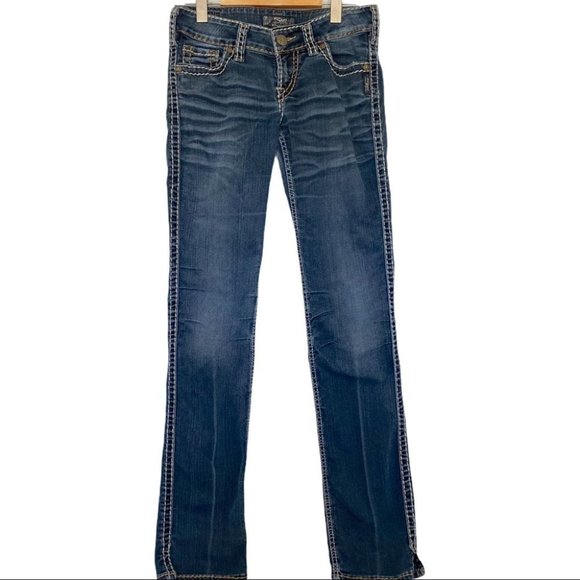 Silver Mckensize boot cut denim jeans size 28